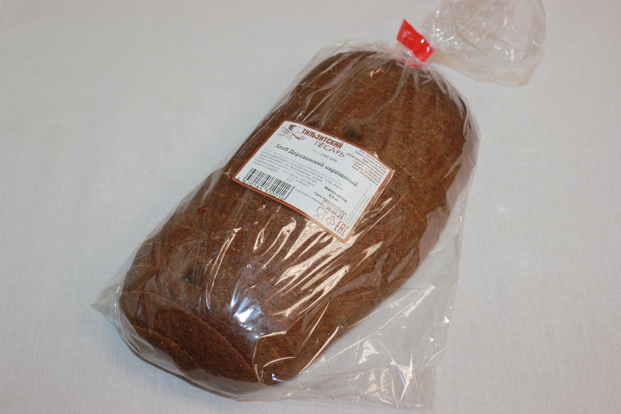 Хлеб Тильзитский пекарь Деревенский нарезной, 600г