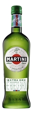 Напиток виноградосодержащий Martini Extra Dry из виноградного сырья белый сухой, 0.5л