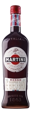 Напиток виноградосодержащий Martini Rosso из виноградного сырья красный сладкий, 0.5л