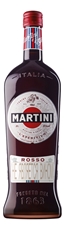 Напиток виноградосодержащий Martini Rosso из виноградного сырья красный сладкий, 1л