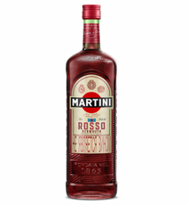 Напиток виноградосодержащий Martini Rosso из виноградного сырья красный сладкий, 1л