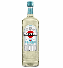 Напиток виноградосодержащий Martini Bianco из виноградного сырья белый сладкий, 1л