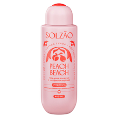 Гель-уход для душа Solzao Peach Beach с экстрактом персика, 400мл