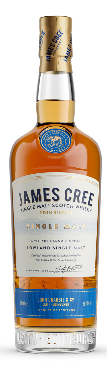 Изображение товара Виски James Cree Single Malt 0.7л шотландский односолодовый выдержка 3 года