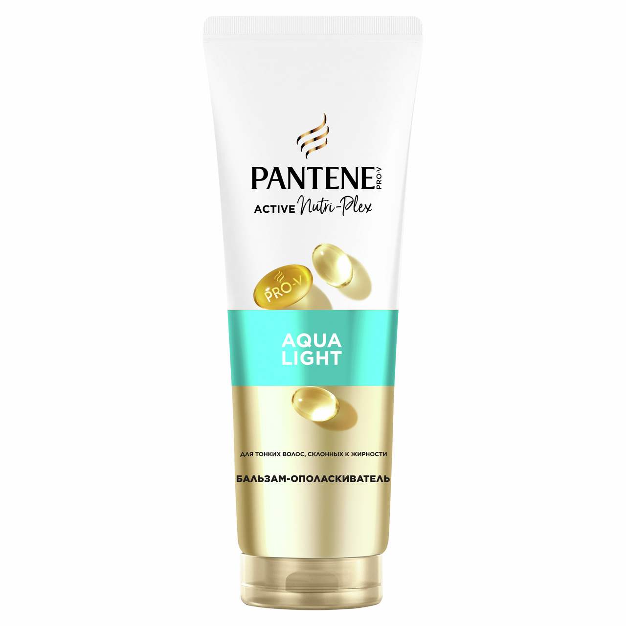 Изображение товара Бальзам-ополаскиватель Pantene Pro-V Aqua Light 275мл для тонких и жирных волос