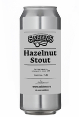 Напиток пивной Salden's Stoute с лесным орехом, 0.45л