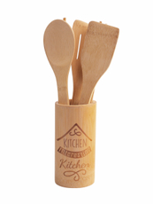 Набор кухонных принадлежностей Attribute Bamboo 6 предметов