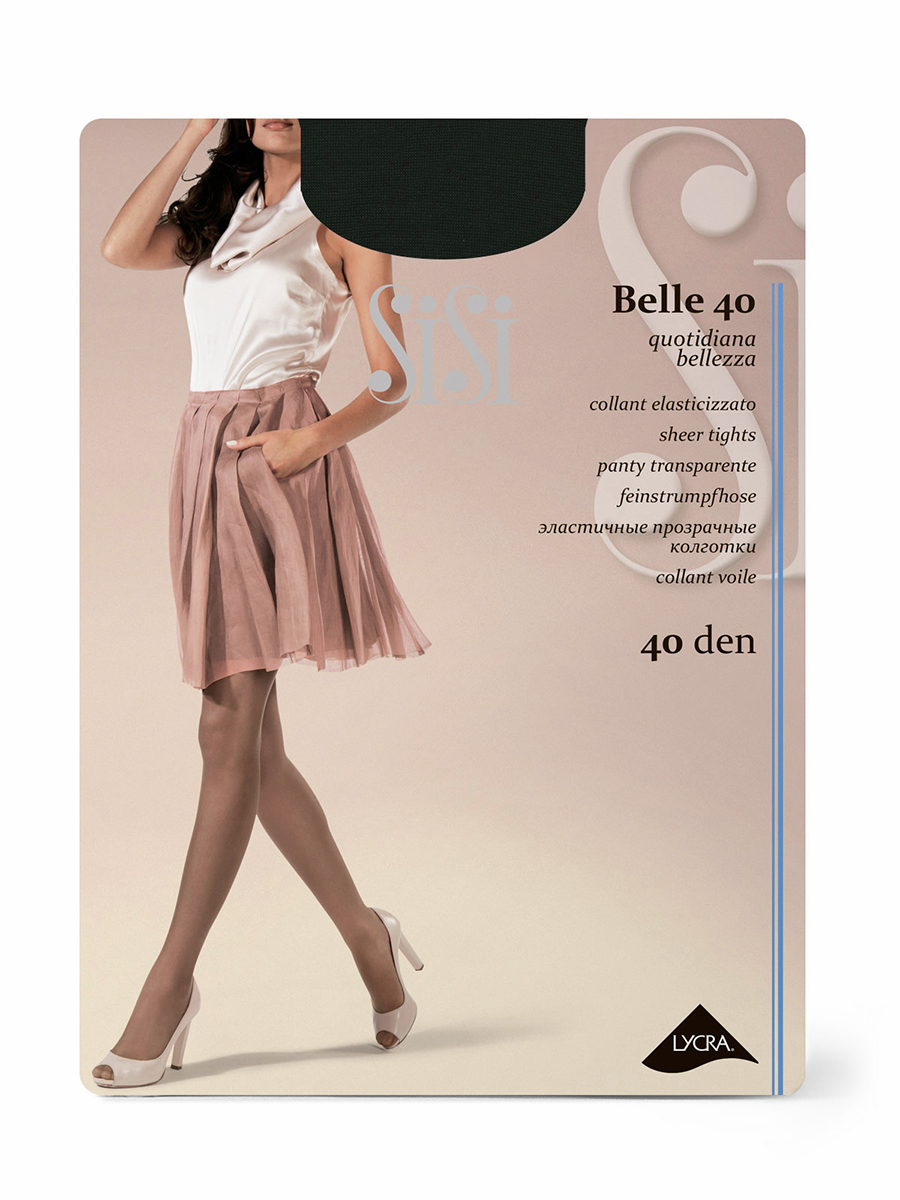Колготки женские Sisi Belle 40 den черный 5