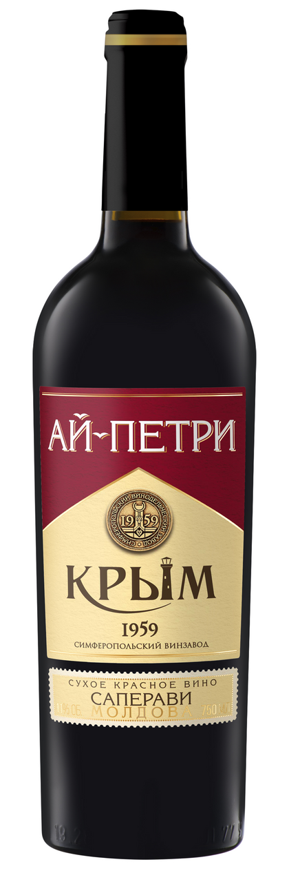 Изображение товара Вино Ай-Петри Саперави Молдова красное сухое 0.75л