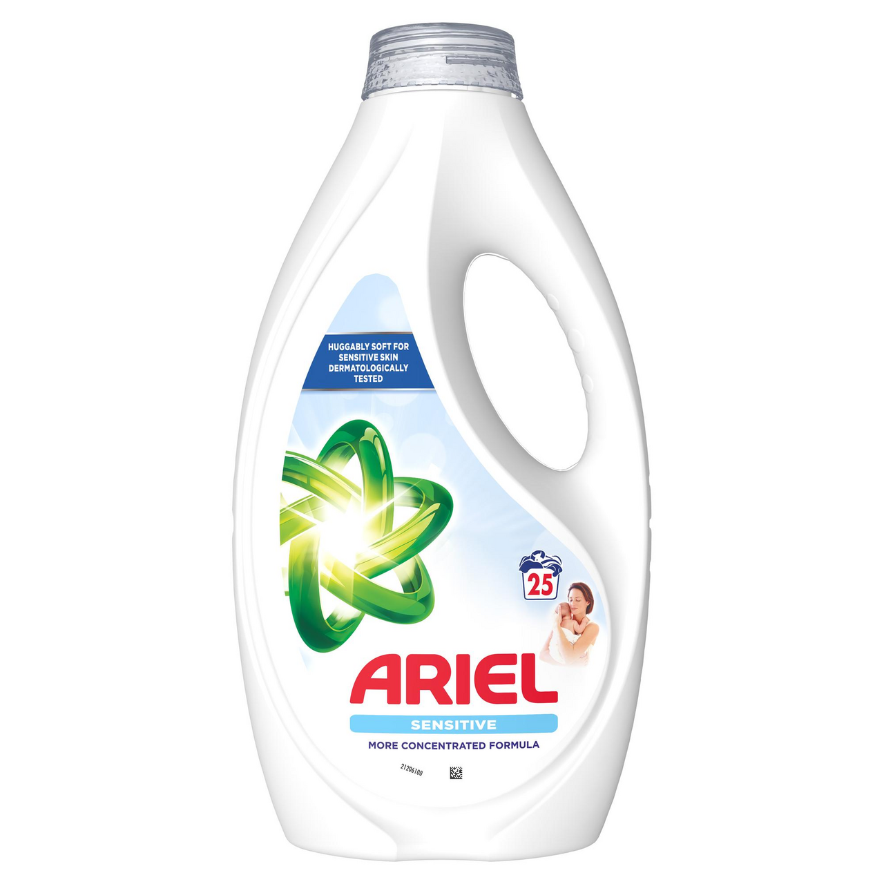 Изображение товара Гель для стирки Ariel для чувствительной кожи, 1.125л