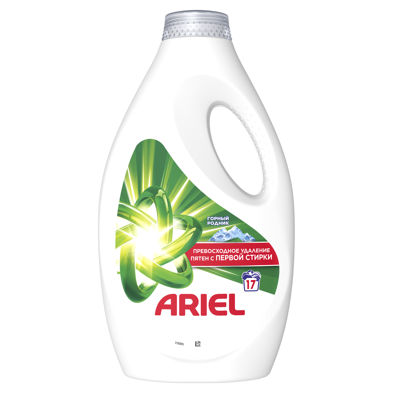 Изображение товара Гель для стирки Ariel Горный родник 1.105л - чистота и свежесть