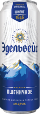 Пиво Эдельвейс пшеничное светлое, 0.43л