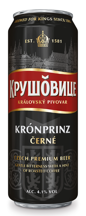 Изображение товара Пиво Крушовице Cerne темное, 0.43л
