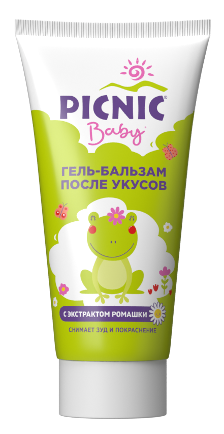 Гель-бальзам Picnic Baby после укусов насекомых с ромашкой, 30мл