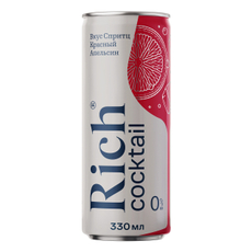 Напиток Rich Спритц красный апельсин газированный, 330мл