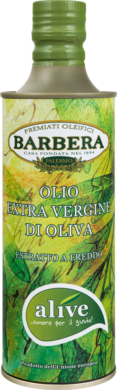Изображение товара Масло оливковое Barbera Extra Virgin Di Oliva, 500мл