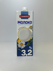 Молоко Едаковъ ультрапастеризованное 3.2%, 1л