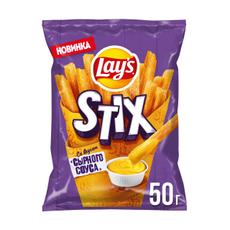 Снеки Lay's Stix картофельно-пшеничные с сырным соусом, 50г
