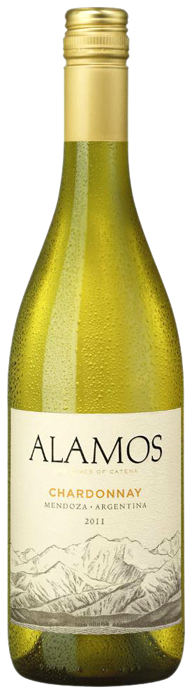 Изображение товара Вино Alamos Chardonnay белое сухое, 0.75л из Аргентины