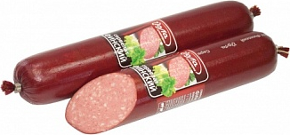 Колбаса Йола Сервелат Финский варено-копченая, 400г