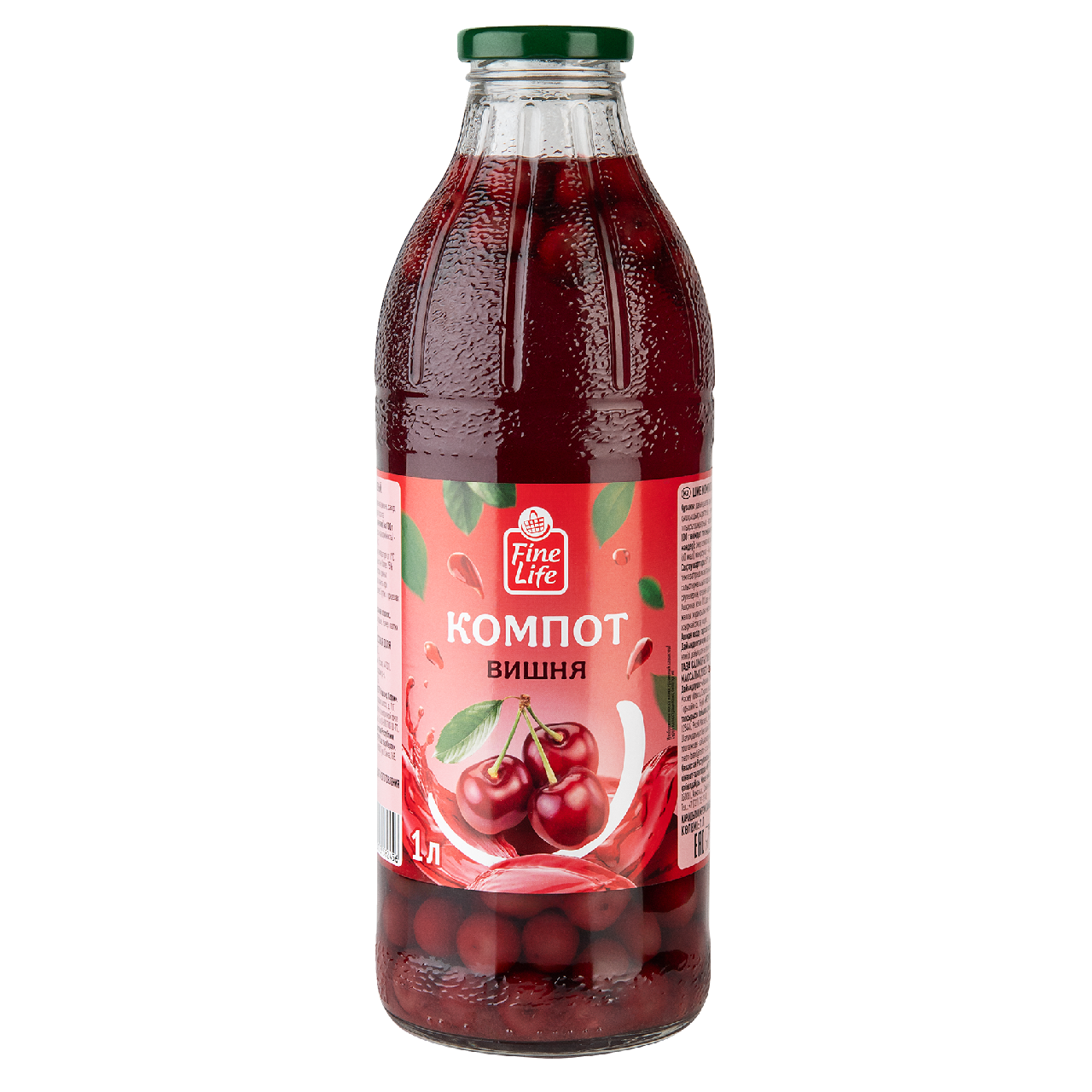 Изображение товара Fine Life Компот с вишней, 1л