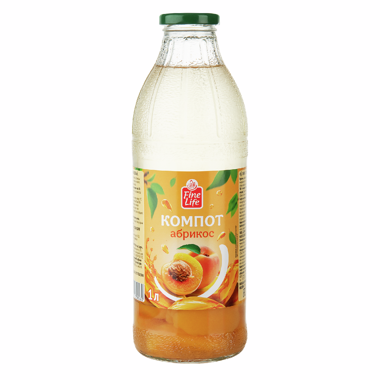 Fine Life Компот с абрикосом, 1л