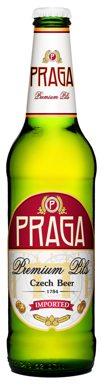 Изображение товара Пиво Praga Premium Pils светлое, 0.5л