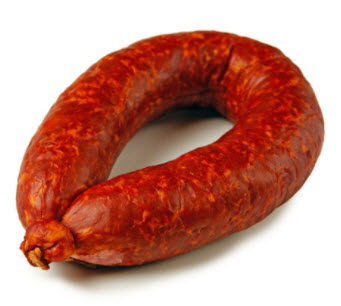 Колбаса Нанс Краковская полукопченая, ~1кг