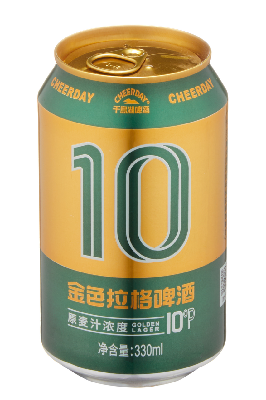 Изображение товара Пиво Cheerday Green светлое, 0.33л
