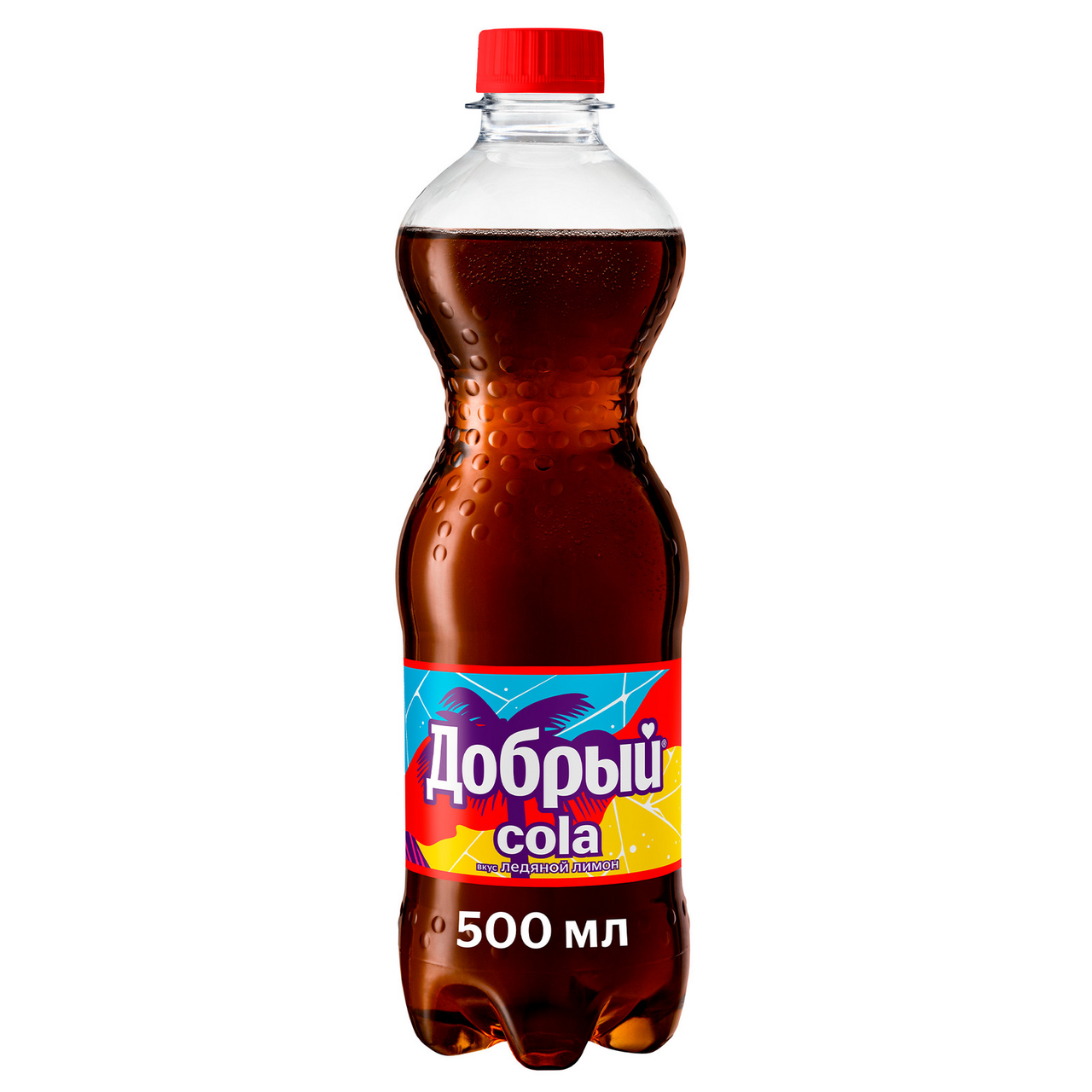 Изображение товара Напиток Добрый Cola Ледяной лимон газированный, 500мл