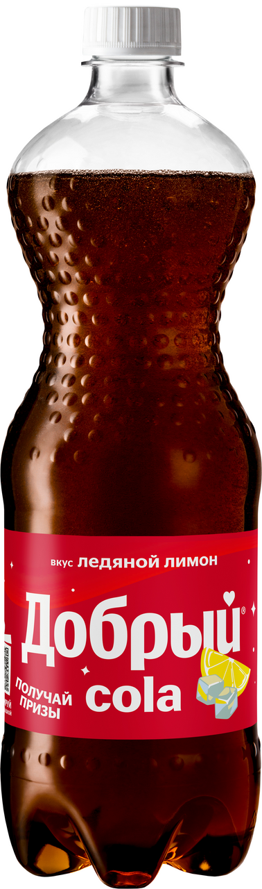 Напиток Добрый Cola Ледяной лимон газированный, 1л