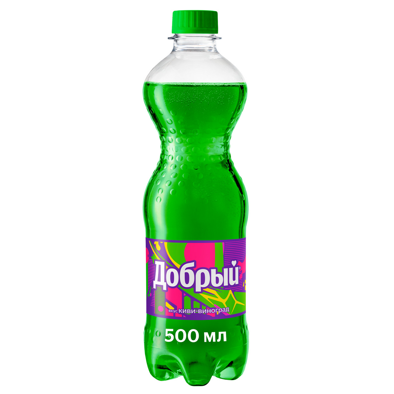 Изображение товара Газированный напиток Добрый Киви-виноград 500мл x 24 шт Россия