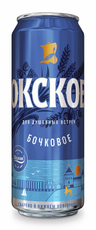 Пиво Окское бочковое, 0.43л