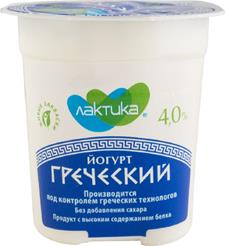Йогурт LACTICA Греческий 4%, 120 г