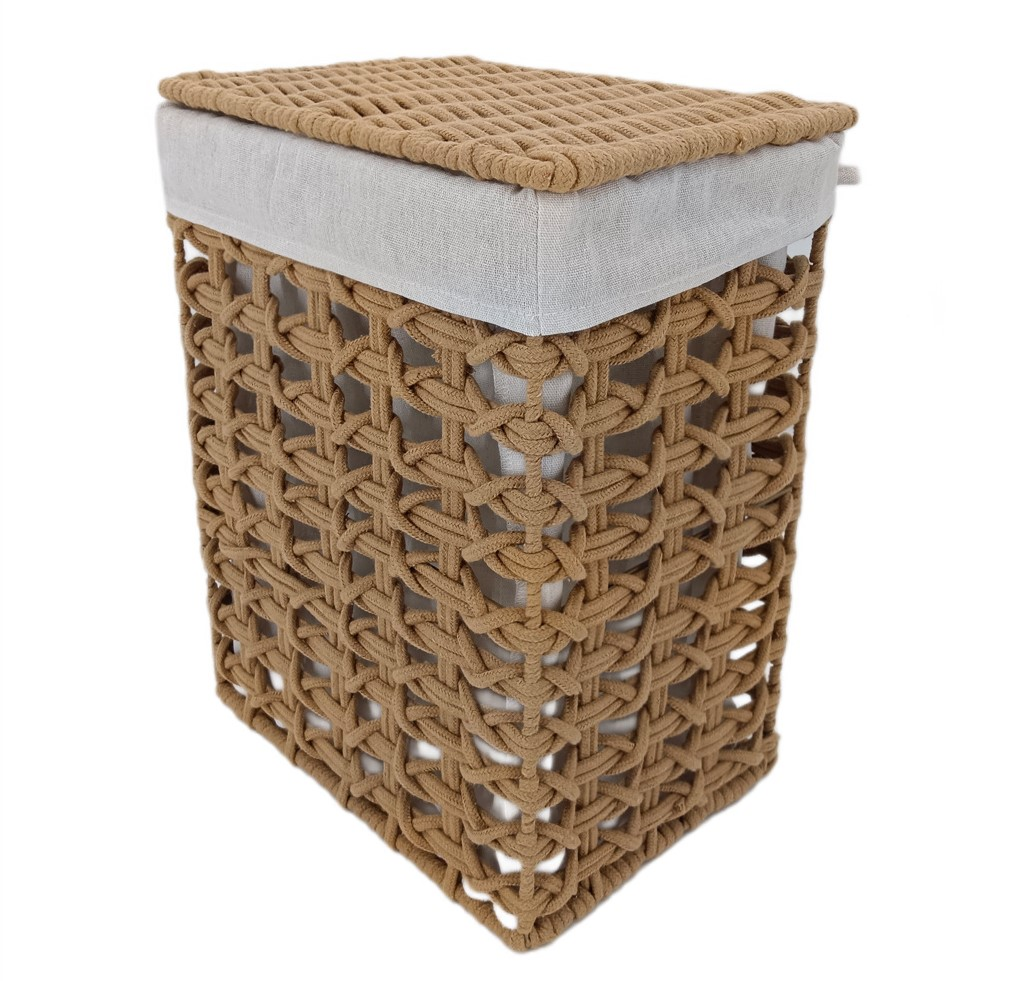 Tarrington House Корзина для белья плетеная бежевая размер L, 35 x 25 x 45см