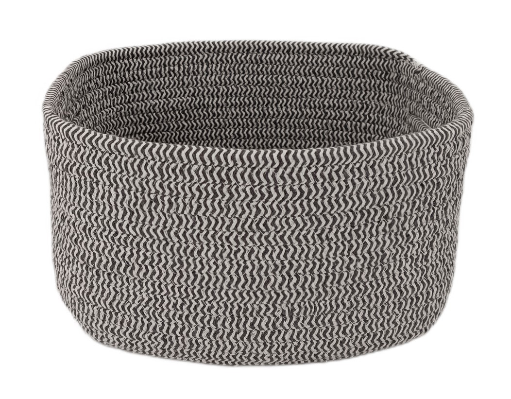 Tarrington House Корзина для хранения Deco с серой шнуровкой размер S, 270 x 250 x 160мм