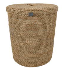 Tarrington House Корзина для хранения Straw с крышкой размер L, 450 x 480 x 480мм