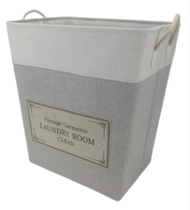 Tarrington House Корзина для белья Laundry Room текстильная прямоугольная, 45 x 35 x 50см