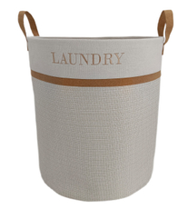 Tarrington House Корзина для белья Laundry New текстильная круглая, 45 x 56см