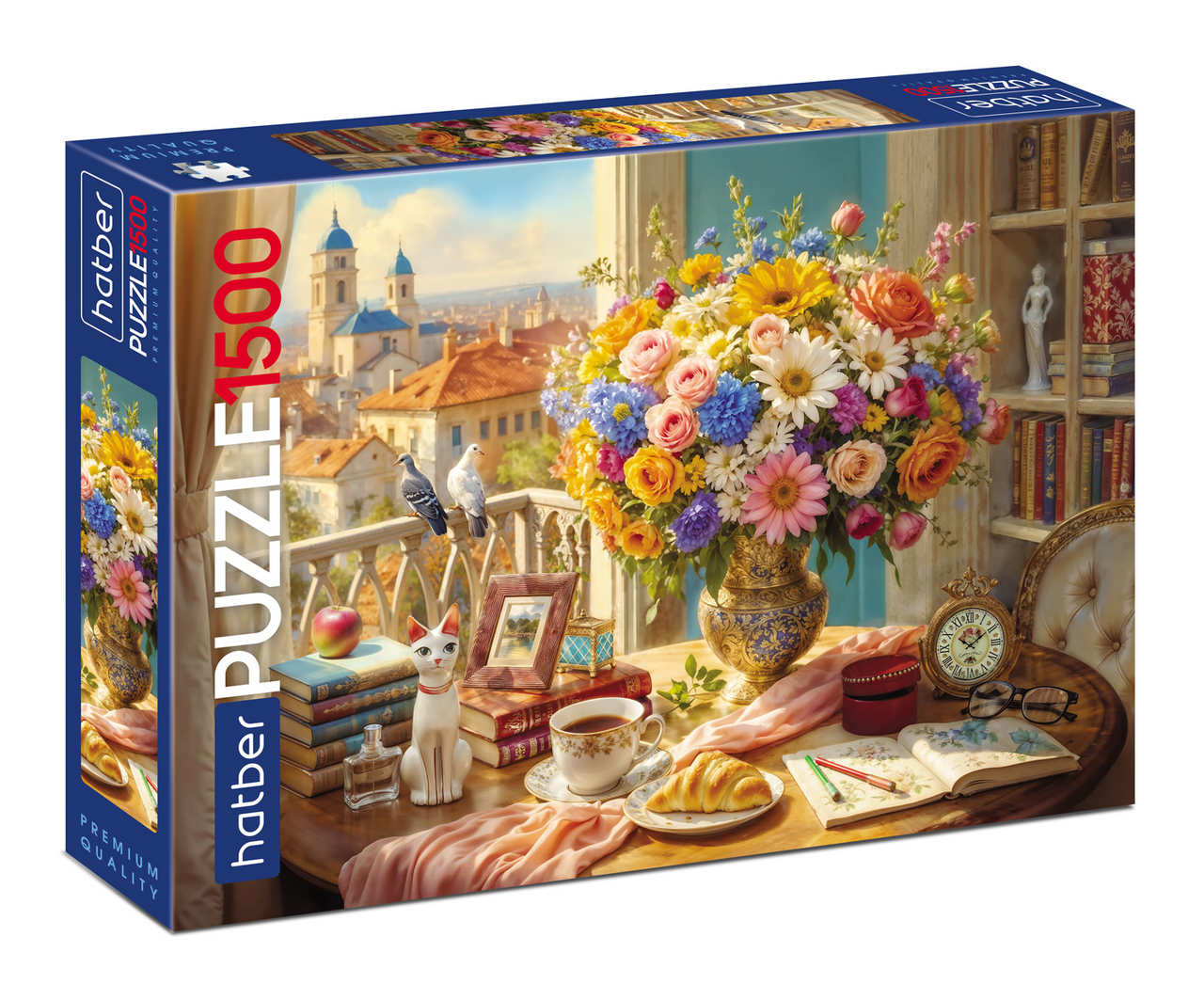 Пазлы Hatber Солнечное настроение 1500 элементов А1Ф, 830 x 580мм