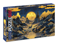 Пазлы Hatber Lux 3D Лунная ночь для детей 500 элементов А2Ф, 480 x 330мм