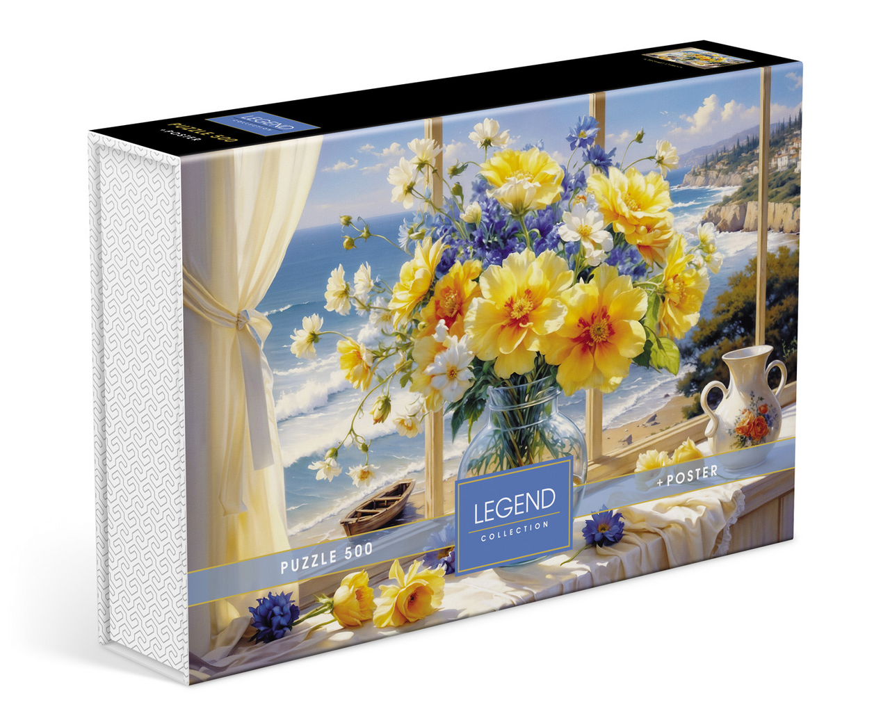 Пазлы Hatber Legend Летний букет для детей 500 элементов А2Ф, 480 x 330мм
