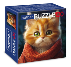 Пазлы Hatber Рыжий котик для детей 120 элементов А5Ф, 150 x 150мм