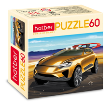 Пазлы Hatber Cross Car для детей 60 элементов А5Ф, 230 x 165мм