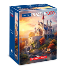 Пазлы Hatber Фантастический замок в комплекте 1000 элементов А2Ф, 480 x 680мм