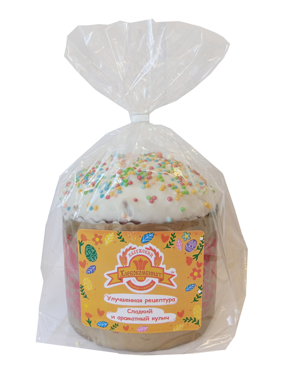 Кулич Калужский хлебокомбинат Пасхальный, 500г