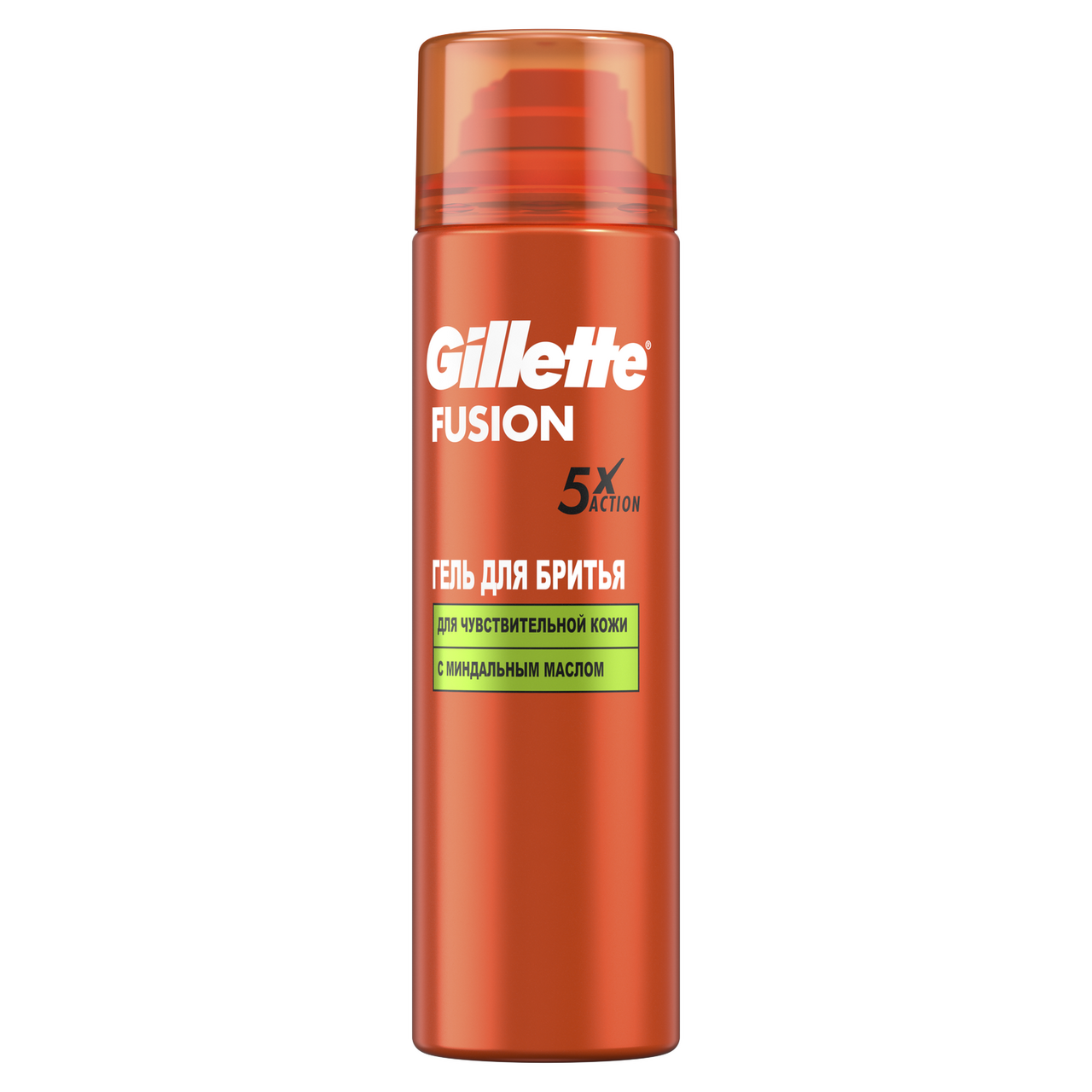 Изображение товара Гель для бритья Gillette Fusion для чувствительной кожи 200 мл