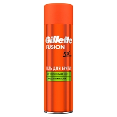 Гель для бритья Gillette Fusion для чувствительной кожи, 200мл