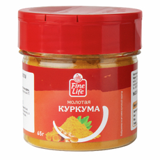 Fine Life Приправа куркума молотая, 65г