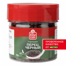 Fine Life Приправа перец черный горошек, 70г